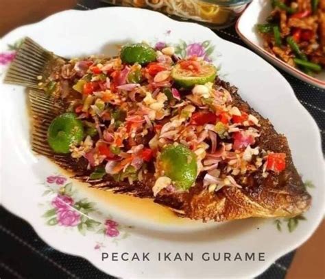 Resep Pecak Ikan Gurame Yang Rasanya Berani Dan Nagih Topwisata