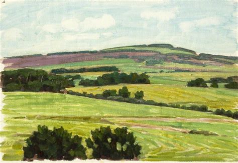 Landscape with Hedgerows | Art UK