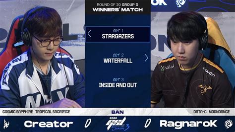 Gsl S Ro Group D Match Creator Vs Ragnarok Youtube