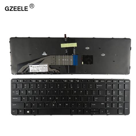 GZEELE Neue Für HP Probook 650 G2 655 G2 US schwarz laptop tastatur mit