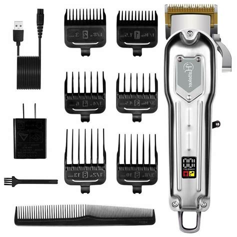 Hatteker Mens Hair Clippers Professional Cordless Hair Trimmer