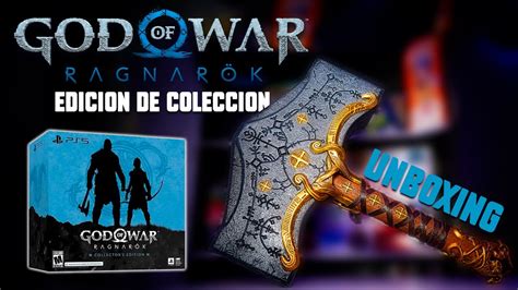 ¡así Es La Edición De Colección De God Of War Ragnarök Youtube