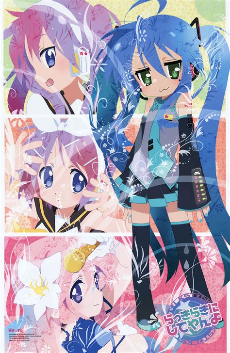 Hatsune Miku Kagamine Rin Kagamine Len Hiiragi Kagami Izumi Konata