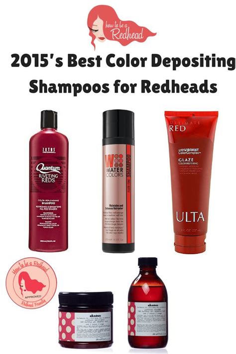 Best Colordepositing Shampoos For Redheads Natural Hair Shampoo Shampoo For Curly Hair Color