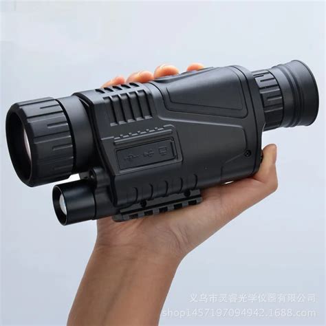 Monocular de visão noturna infravermelha óculos ao ar livre 8 GB