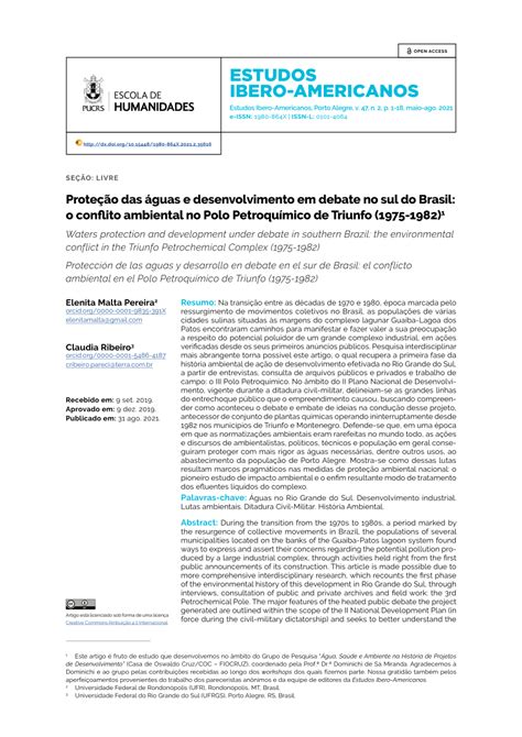 PDF Proteção das águas e desenvolvimento em debate no sul do Brasil