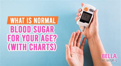 What Is Normal Blood Sugar For Your Age With Charts Bella All Natural