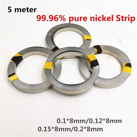 5 Meter Pure Nickel Strip For Spot Welding Machine