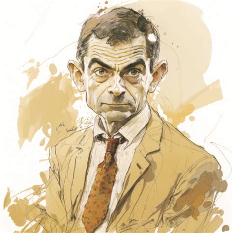 Mr Bean In The Art Style Of Gustav Klimt