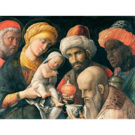 22 X17 Fine Art Quality Poster Andrea Mantegna Idle Speculations Mantegna The Nativity And