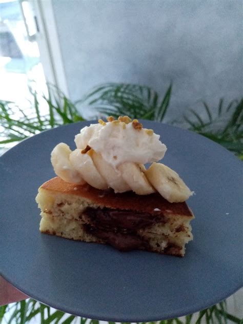 Pancakes au chocolat et à la banane de Cyril Lignac dans tous en