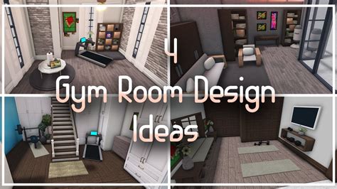 Gym Room Design Ideas Welcome To Bloxburg Youtube