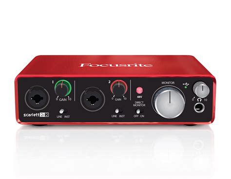 Focusrite Audio Interface on Behance