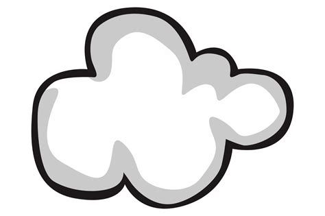 White Cloud With Transparent Background 24036942 PNG