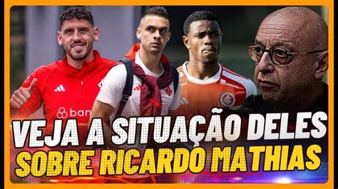 Inter Dirigente Fala Sobre Favoritismo Para O Grenal Sobre Ricardo