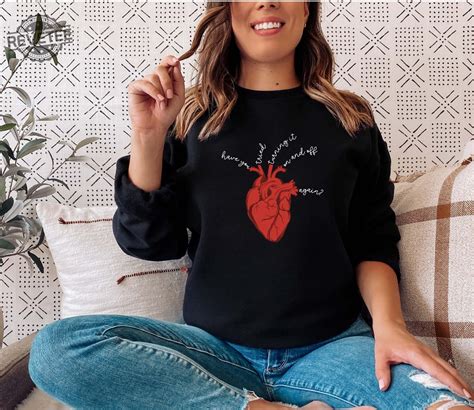 Cardiac Nurse Shirt Heart Anatomy Cvicu Sweatshirt Anatomical Heart