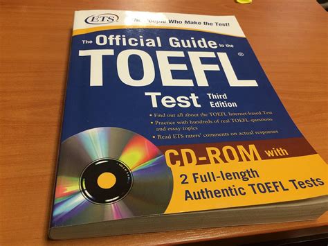 The Official Guide To The Toefl Ibt With Cd Rom Third Edition Educational Testing Service