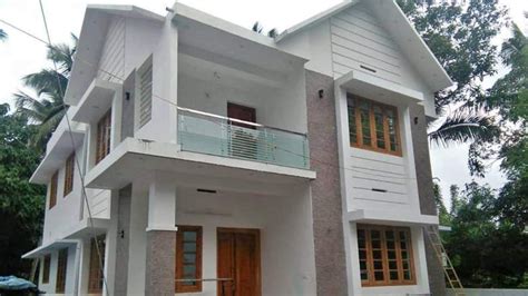 2000 Sq Ft 4 BHK Double Floor Modern House At 5 Cent Plot Home Pictures