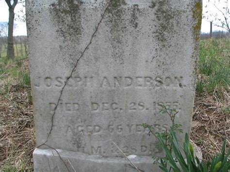 Joseph Edward Anderson Jr Find A Grave Memorial