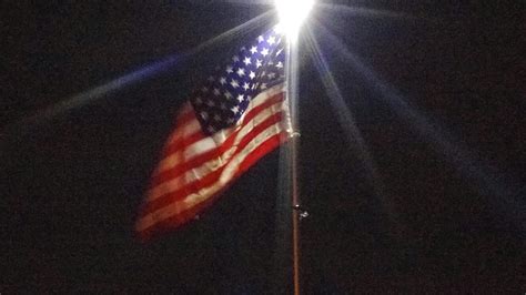 Led Lighted Flag Pole Shelly Lighting