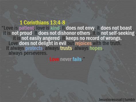 Jesus Loves Us All | 1 Corinthians 13:4-8