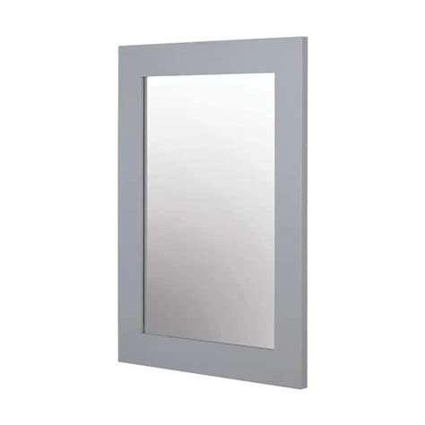 Pebble Grey Bathroom Mirrors Rispa