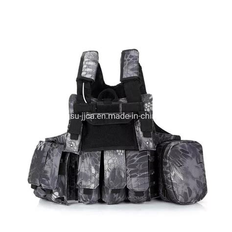 Tactical Vest Combat Plate Carrier Training CS Hunting Bullet Proof ...