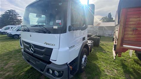 Mercedes Benz Atego Cabina Normal Recolector Caja Autom Tica