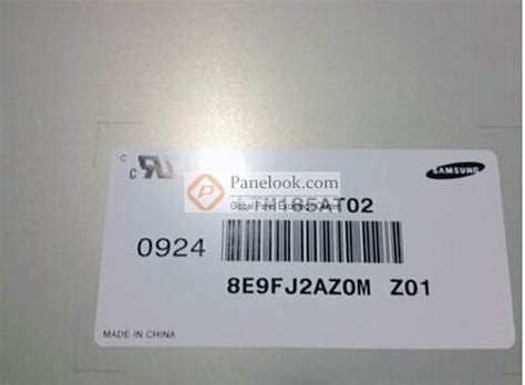 Samsung LTM185AT02 Overview - Panelook.com