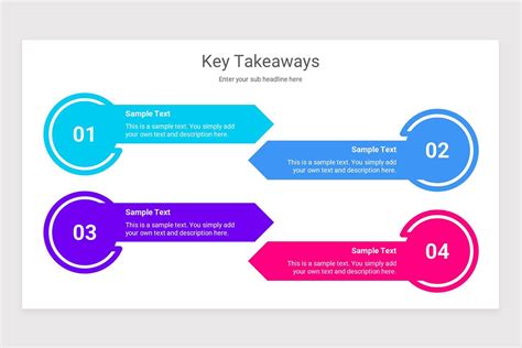 Key Takeaways PowerPoint Template | Nulivo Market