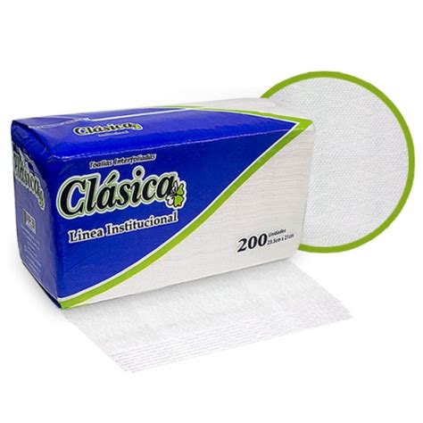 Papel Toalla Clasica Interfoliado Blanco Caja X 20 Und SERVILIMAG