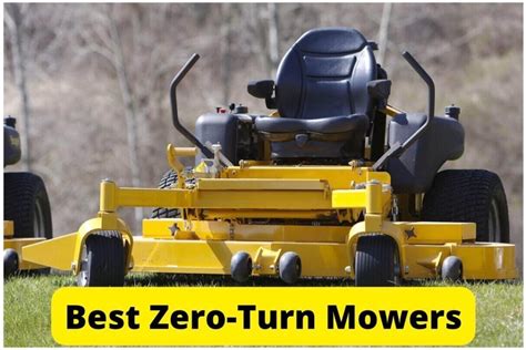 7 Best Zero Turn Lawn Mowers Of 2024 Reviews