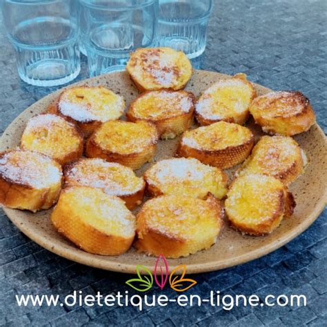 Recette Pain Perdu au Four Ptit Déj Diététique En Ligne