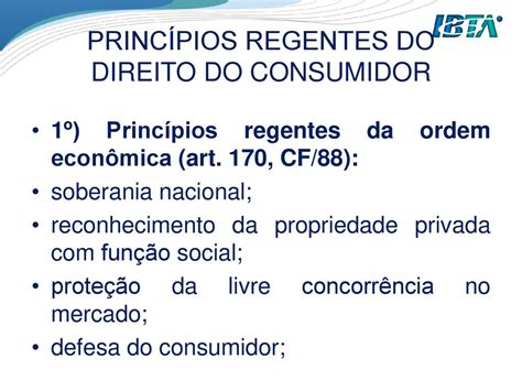 Direito Do Consumidor Se O Princ Pios Do Direito Do Consumidor