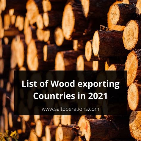 List Of Wood Exporting Countries In 2021 Must Read By Mamiafo Amelie Medium