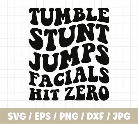 Cheer Svg Stunt Svg Tumble Svg Cheer Base Hit Zero Svg