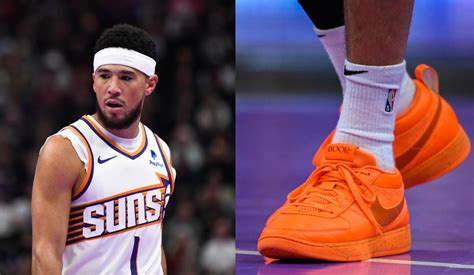 Devin Booker Debuts Signature Nike Book 1 Sneakers In A Bright Orange