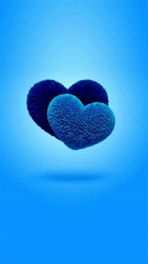 Blue Heart Wallpapers - Top Free Blue Heart Backgrounds - WallpaperAccess