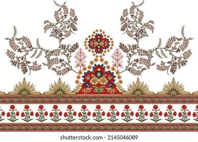 Textile Digital Design Motif Pattern Decor Stock Illustration 2268199561 | Shutterstock