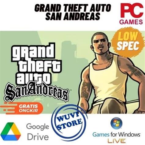 Jual Game Pc Grand Theft Auto San Andreas Game Pc Ringan Full Version