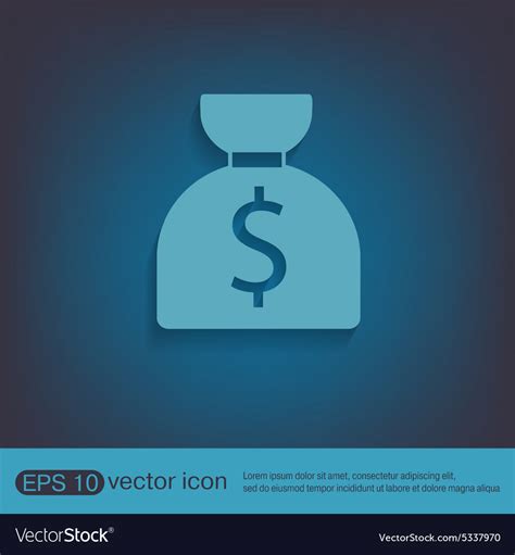 Bag of money Royalty Free Vector Image - VectorStock