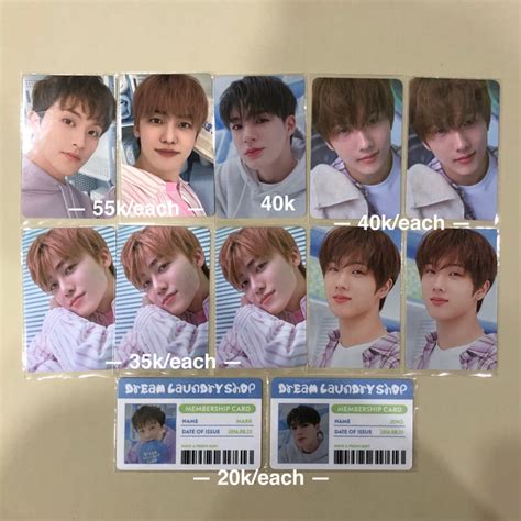 Jual Photocard Pc Trading Card Laundry Shop Nct Dream Konsep Jeno