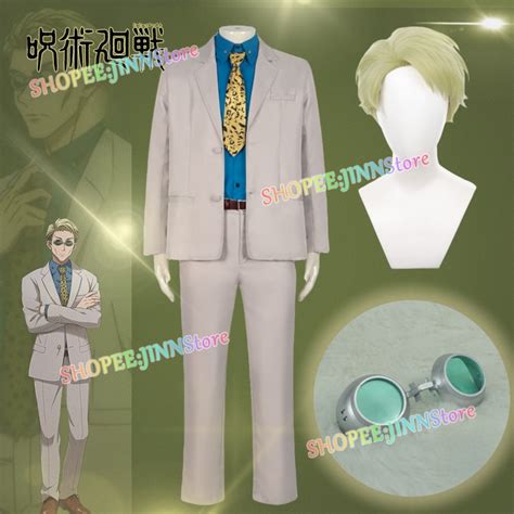 Jn Anime Jujutsu Kaisen Nanami Kento Cosplay Costume Glasses