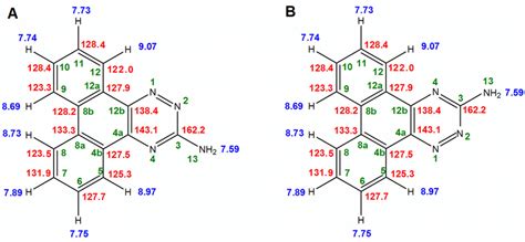 Two Different Assignment Of Phenanthro 9 10 E 1 2 4 Triazin 3 Amine