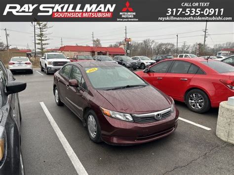 Pre Owned Honda Civic Sdn Lx Dr Car In New Whiteland M A