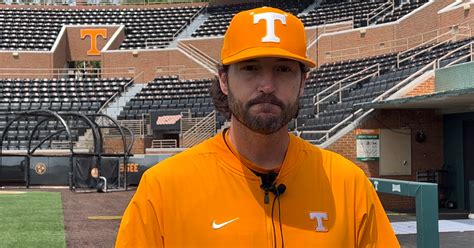 Tony Vitello On Tennessee Vs Kentucky Video And Transcript