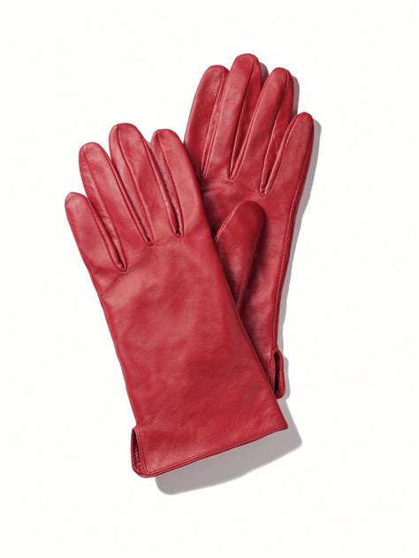 Red Hot These Buttery Soft Leather Gloves Will Turn Up The Heat On