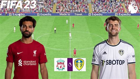 Fifa Liverpool Vs Leeds United Match Premier League English