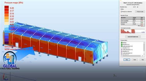 3D Portal Frame Building In Robot Structural Analysis 2022 YouTube