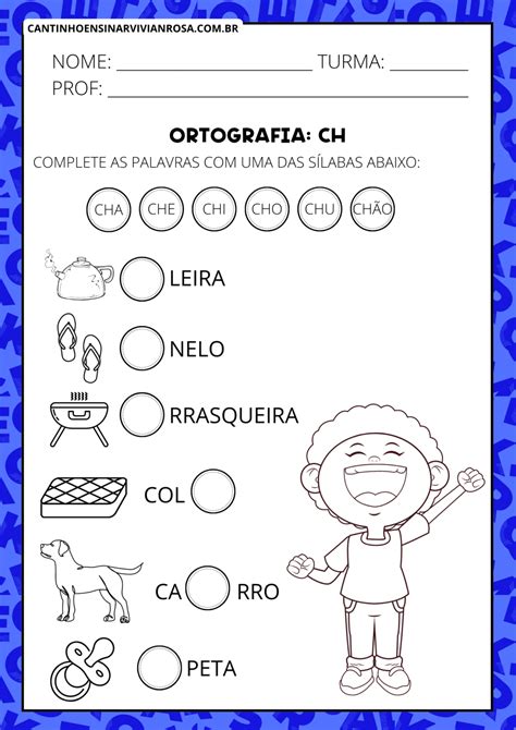 Sequência de Atividades CH Cantinho Ensinar